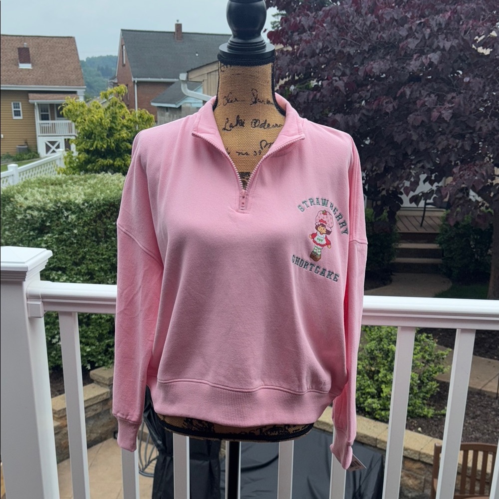 Strawberry Shortcake Pullover